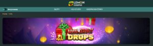 Holiday drops w Lemon