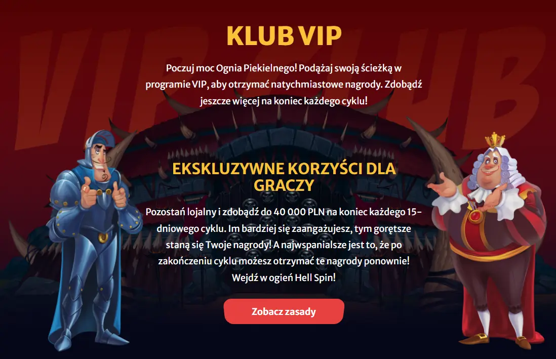 hellspin casino vip