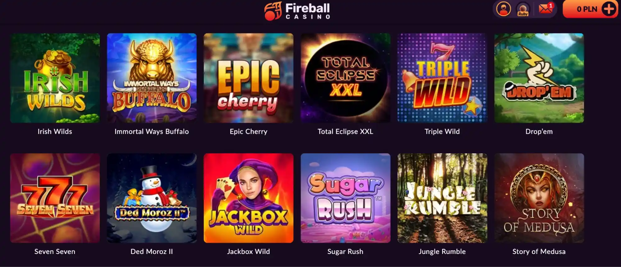 fireball gry