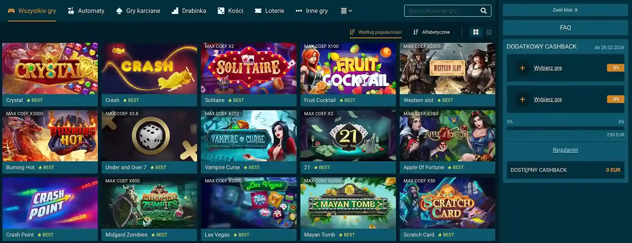 coldbet gry